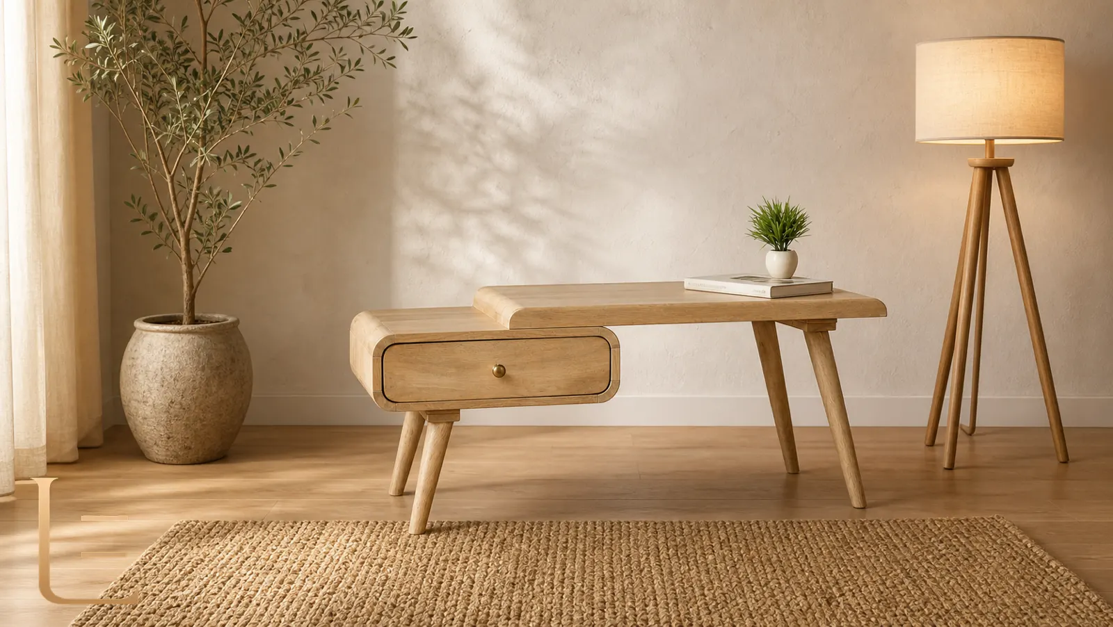 Mango Wood TV Cabinet